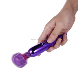 SacKnove <span class=keywords><strong>Vibrator</strong></span> genggam Mini wanita, tongkat pemijat genggam ringan <span class=keywords><strong>Vagina</strong></span> G Spot Av tanpa kabel Usb bergetar pasangan murah - Product Image 3