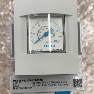 Filtro Regulador Neumático Fes-to MS4-LFR-AGC-D7-C-R-V, Cuerpo de Aluminio, G3/8, 5m, para Automatización Industrial - Product Image 4
