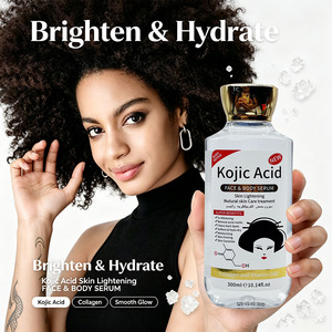 Sérum en gros à l'acide kojique, vitamine C et collagène 5x éclaircissant, réduit <span class=keywords><strong>les</strong></span> <span class=keywords><strong>taches</strong></span> <span class=keywords><strong>brunes</strong></span>, unifie le teint, anti-rides - Product Image 3