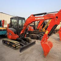 Miniexcavadora Hidráulica Usada Kubota U27 de 2 Toneladas, Modelo Pequeño y Micro, Eficiente y Práctica, U17 U30 KX163