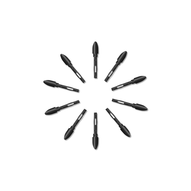 Replacement Nibs Plastic Felt Nibs for Drawing Digital Pen Suitable for Huion Stylus Pen