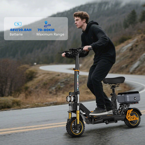 Scooter Eléctrico Ruitoo M5pro de 1200w con Asiento y Caja de Almacenamiento, Plegable para Adultos, Viajes Urbanos, Cómodo, M5pro para Adultos - Product Image 1