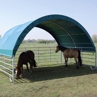 Abri pour chevaux d'élevage anti-UV et extrêmement résistant à la déchirure Abri pour animaux d'élevage de chevaux Abri pour bétail Bétail Chèvre Tentes de bâche