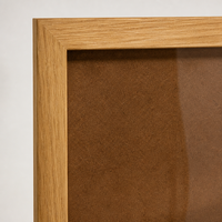 Cadre photo en toile double face en bois naturel, écologique et durable, pour affichage mural ou sur table, style minimaliste, pour la maison
