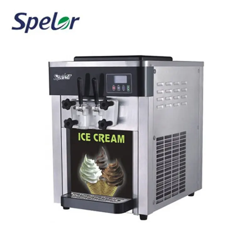 Snack Shop Commercial Soft Serve Commercial Ice Cream Making Machine For Sale