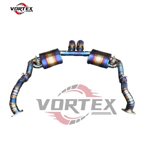 Escape Catback de Alto Rendimiento VORTEX 981 GT4 de Aleación de Titanio - Product Image 1