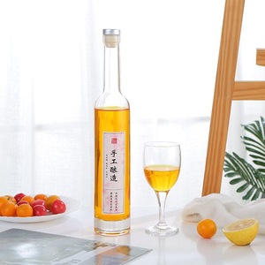 Botellas de vidrio plano vacías personalizadas de alta calidad de 500ml y 750ml para Vodka Brandy Pine Nut Wine licor fuerte y <span class=keywords><strong>Mescal</strong></span> - Product Image 2