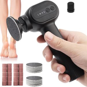 1200mAh Rechargeable Electric Callus Remover Foot File Pedicure 6 Speed Adjustable Dead Skin <b>Removal</b> Electric Foot File - Product Image 1