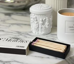 Vendita calda di lusso su misura per le candele alla rinfusa di alta qualità personalizzato lunga stampa pubblicità partite in fiammiferi - Product Image 5