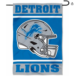 Drapeau de jardin décoratif <span class=keywords><strong>Detroit</strong></span> Lions 12*18, drapeau extérieur pour la cour, drapeau de maison double face pour les fans de football - Product Image 6