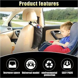 Promotional Gift <b>Collapsible</b> Bags Wholesale Custom Adjustable Car Trash Bin Garbage <b>Storage</b> Bag With Logo - Product Image 6