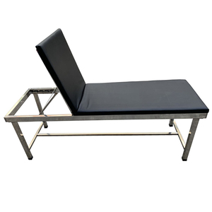 In acciaio inox pieghevole pieghevole visita medica divano letto - Product Image 1