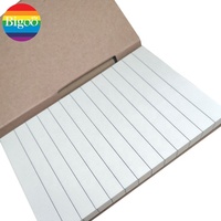 Mini carnet en papier kraft, journal de poche avec porte-stylo en papier, ensemble de papeterie pour le bureau et la promotion