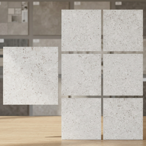 กระเบื้องพอร์ซเลนลายหินอ่อนขัดเงาสีขาวขนาด 800x800 มม. รุ่น Floral Satuario สำหรับปูพื้น - Product Image 5