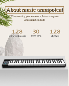 Đàn piano điện chạm bàn phím đàn piano kỹ thuật số bàn phím nhạc cụ 61 phím đàn piano - Product Image 6