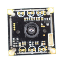 Módulo de Cámara USB de Alta Velocidad 120fps con Obturador Global, Mini Webcam USB Sensible a IR con HD 800P 720P OV9281 Monocromática para PC