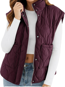 Nuevo Modelo de Conjunto de Dos Piezas para Mujer, Chaleco sin Mangas, Color Sólido, Ecológico, Estilo Urbano, Pantalones Cortos Texturizados - Product Image 2