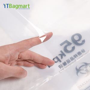 Le spécimen biologique du laboratoire 95kpa a scellé le sac avec un double symbole de risque biologique de poche - Product Image 5