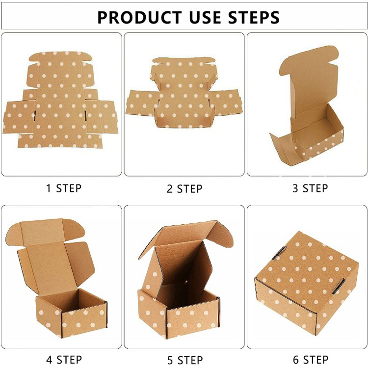 Corrugated Mailing Box Literature Mailer for Shipping Packaging Craft Gifts Giving Products