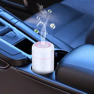 Humidificador para el hogar, humidificador de aire en miniatura, humidificadores de aromaterapia, difusores de olores, oasis aromático, Humidificador USB para coche