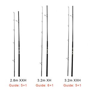 <span class=keywords><strong>Leurre</strong></span> d'eau salée poids 50-200g poisson-chat filature tige Toray tissu de carbone 2.8m-3.6m XH XXH mer <span class=keywords><strong>canne</strong></span> à pêche Fuji Guide Popper tige - Product Image 5