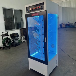 Ligne de production combinée semi-automatique motorisée en acier inoxydable 304 pour le lavage et le séchage des chaussures, idéale pour les magasins de chaussures - Product Image 5