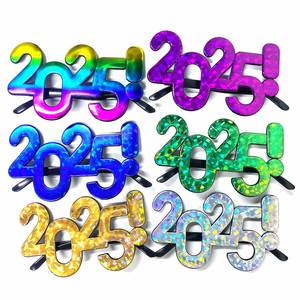 Party Supplies Year Eyeglasses New Years Eve Xmas Decor Favors Novelty Gifts 2025 <b>Glasses</b> for Adults Kids - Product Image 1