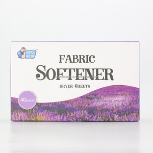 Feuilles assouplissantes pour sèche-linge 100% fibres végétales, biodégradables, antistatiques, anti-plis, vente en gros d'usine, feuilles assouplissantes parfumées - Product Image 5