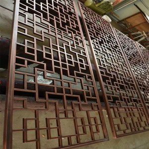 Panneau mural extérieur en aluminium sculpté creux pour bâtiments commerciaux - Product Image 5