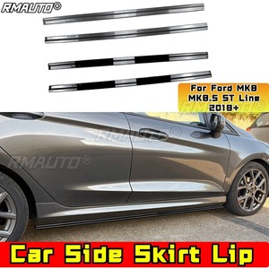สำหรับ Ford MK8 MK8.5 ST Line 2018+ อุปกรณ์ตกแต่งภายนอกรถยนต์ ชุดแต่งกันชนหน้า สปลิตเตอร์ ดิฟฟิวเซอร์ การ์ดกันกระแทก ชุดแต่งรอบคัน - Product Image 1