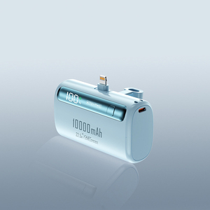 Meilleure vente transfrontalière : Mini batterie externe sans fil haute capacité avec câble intégré et support, 10000 mAh, étanche - Product Image 4