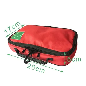 Trousse de premiers secours Oxford portable vide, kit étanche et durable, multifonction, personnalisé, grande capacité, mallette de transport en cas d'urgence et de voyage