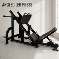 Machine de presse à jambes inclinée professionnelle à charge libre pour entraînement de force des membres inférieurs, équipement de fitness robuste