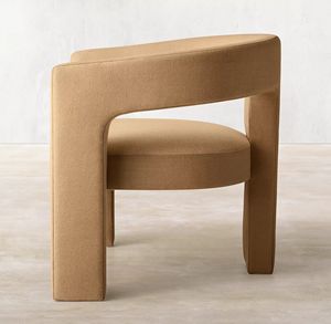 Hiện Đại Trung Quốc sống nhà bếp phòng ăn đồ nội thất không gian vải bọc tay vịn gỗ rắn ghế Bìa - Product Image 4