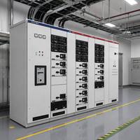 Commutateur GCS LV sur mesure pour l'extension de centre commercial avec type extractible, coffret métallique et support EPC professionnel