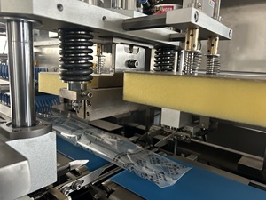 RHBB600 Envoltura de flujo de película de plástico completamente automática horizontal de alto rendimiento para verduras y frutas - Product Image 4
