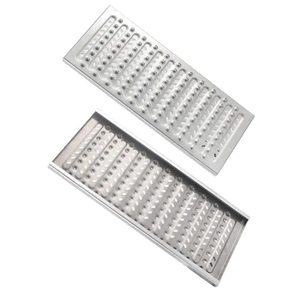 <span class=keywords><strong>Caniveau</strong></span> de drainage souterrain U300-300 pour allée, canal de drainage en résine et béton avec couvercle en acier inoxydable - Product Image 6