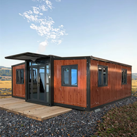 Maison mobile préfabriquée en acier léger au design moderne, maison modulaire, chambre ou hôtel, villa moderne