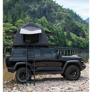 Tente de toit gonflable pour SUV, en tissu Oxford 300D, camouflage, monocouche, quatre saisons, imperméable, avec rangement - Product Image 3