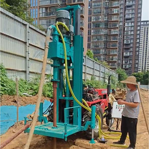 100m 200m 유압 물 우물 드릴링 장비 4 륜 36HP 트랙터 장착 물 우물 드릴링 머신 - Product Image 1