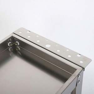 Chinese Roestvrijstalen Vrachttransport Bloempot Metalen Transportwagen - Product Image 5