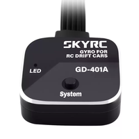Gyroscopique SKYRC GD-401A pour voiture RC de drift, stabilisateur MEMS 32 bits, 9 courbes prédéfinies, en aluminium CNC, pour voiture de drift, de touring et de rallye 1/10 RWD