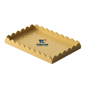 ถาดไม้ใส่แล็คเกอร์ MDF ถาดเสิร์ฟแล็กเกอร์ไม้สำหรับตกแต่งบ้านทำจากเวียดนาม - Product Image 4