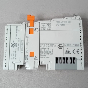 New Original PLC Module 750-600 RS485 DIN Rail 64x12 mm <b>Light</b> Gray Bus End Module Modular I/O System - Product Image 4