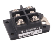 SR30MA-6 de diode de pont redresseur triphasé de puissance de module de 30A 50A IGBT