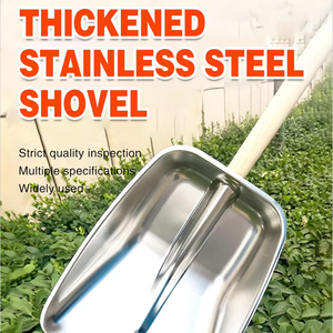 <span class=keywords><strong>Pelle</strong></span> à neige de haute qualité en acier inoxydable, outils agricoles manuels avec poignée confortable - Product Image 2