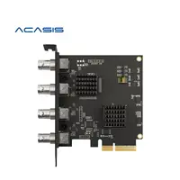 Acasis 4 Channel Pcie Capture Card Sdi Video Card 1080P 60FPS Capture Card Voor Game Vergadering Live-uitzending Streaming