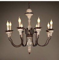 Lustre néoclassique français pour salon, sculpture sur bois, suspension longue, hauteur réglable, design moderne pour éclairage d'escalier