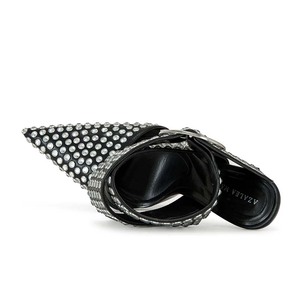 Sandalias de Tacón Alto con Adornos de Perlas para Mujer, Sandalias de Moda, Zapatos de Calidad para Caminar - Product Image 3