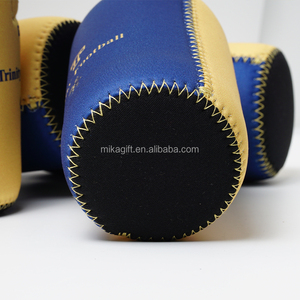 Sublimación Cuello largo Aislante Neopreno Stubby Cooler Holder Keep Drink Botella de cerveza fría con cremallera - Product Image 4